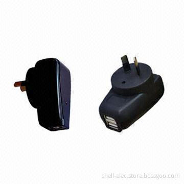 AU Plug Dual USB Travel Charger